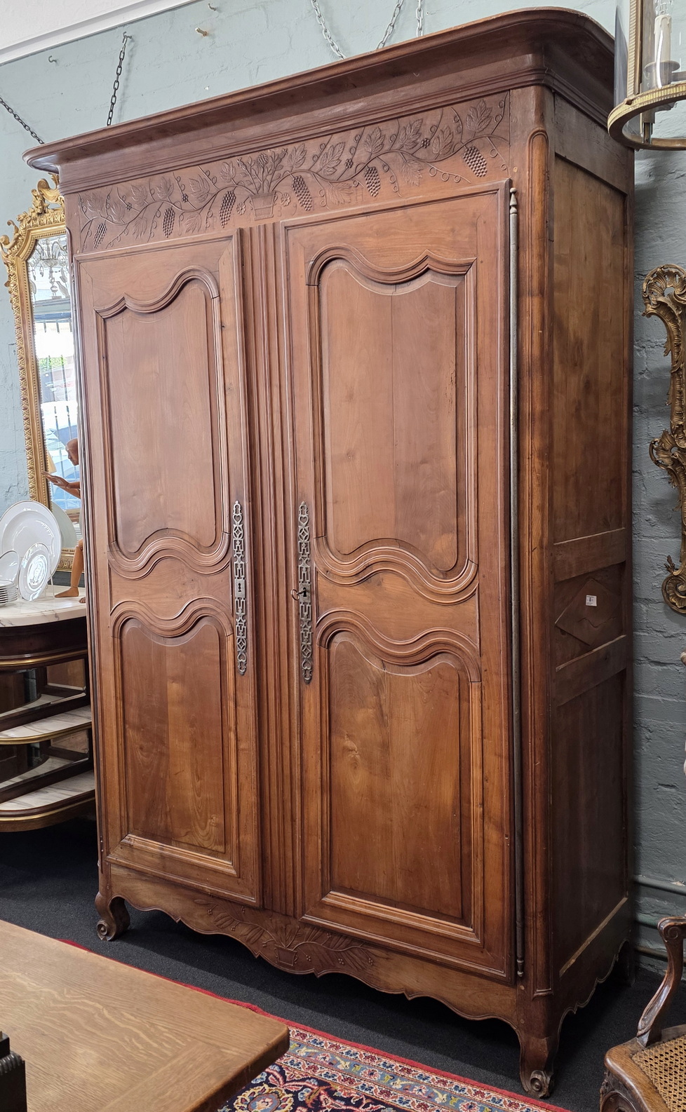 A fine Normandy 'Armoire de Mariage' A fine Normandy 'Armoire de Mariage'